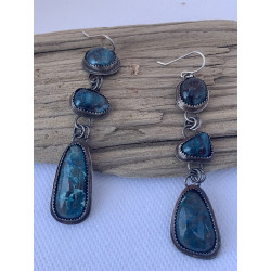 Chrysocolla Drop Dangle...