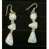 Larimar and Sterling Silver Drop/Dangle Earrings