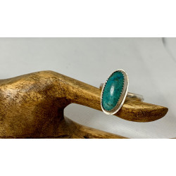 Chrysocolla Ring Size 6 3/4